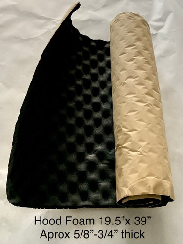 Eggcrate Hood Foam - All Makes and Models