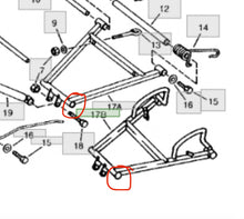 Load image into Gallery viewer, Suspension Cross-Shaft/bushing, Front Arm, Trailfire, Sportfire, Liquifire, M68543