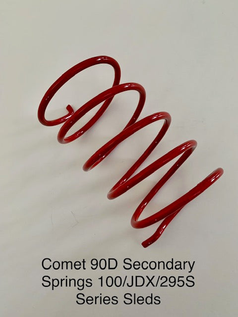 John Deere Comet 90D 110D Secondary Spring  -- 100/JDX/295S Series Sleds -- New Production